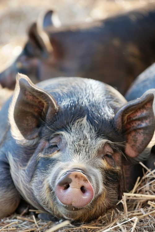 牲畜养殖与摄影之美 探寻猪只饲养的艺术记录